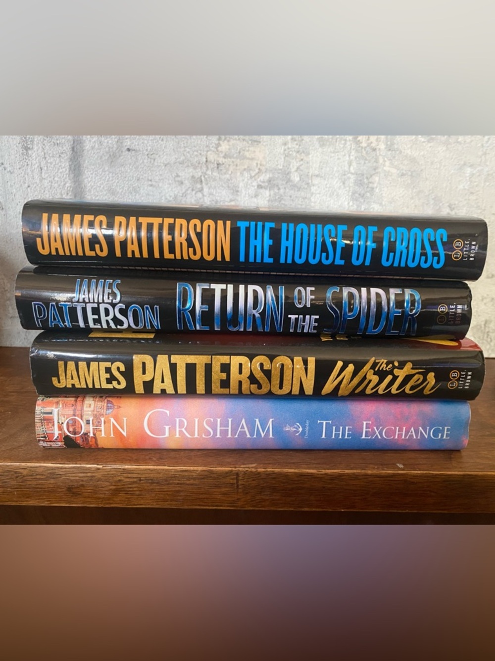 James Patterson Alex Cross Series Hardcover Lot of 2 + THE WRITER + John Grisham